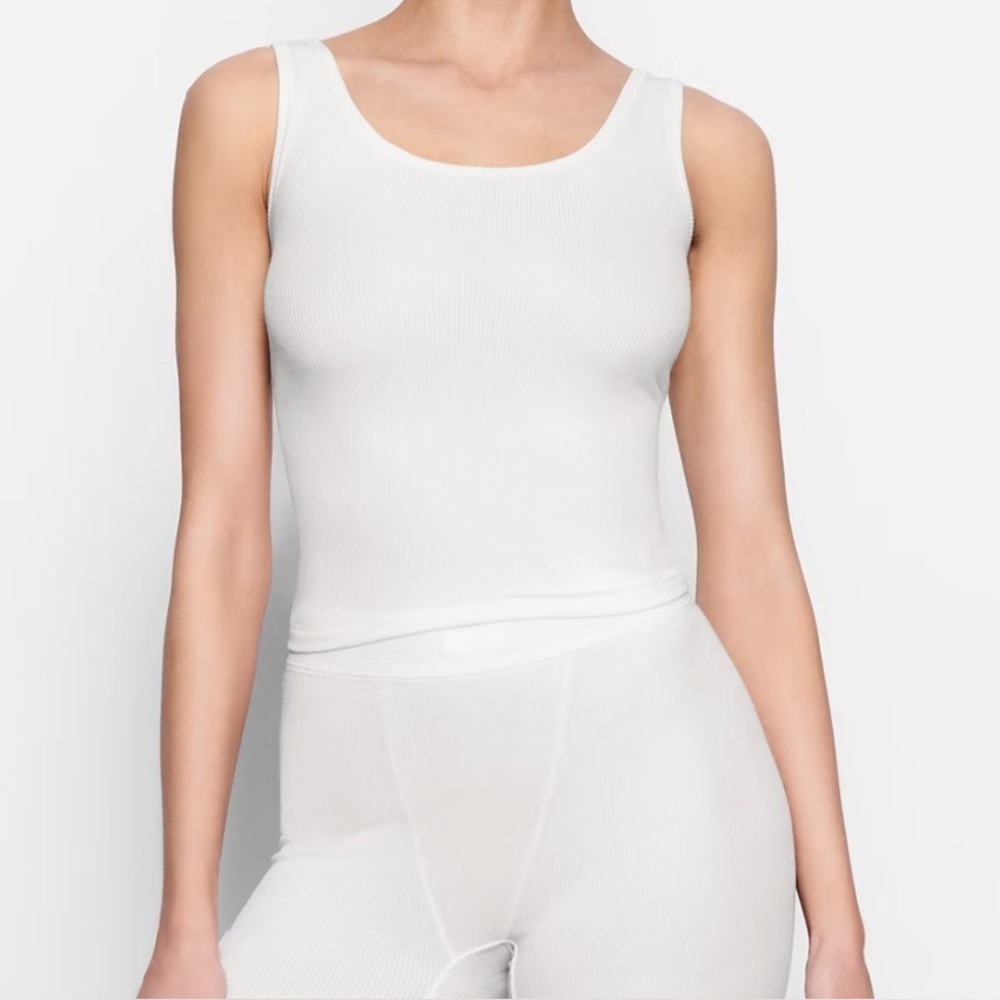 SKIMS white tank